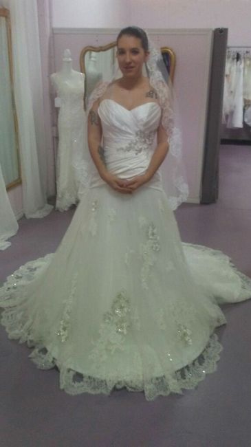 The gown of my dreams. 1