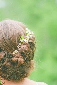 Hair- imagine more green leaves
