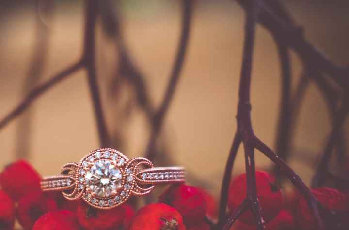 Proposal stories and show us that bling! - 1