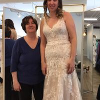 What do you love most about your wedding dress? - 1
