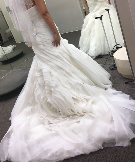 What's your favourite detail of your dress? 3