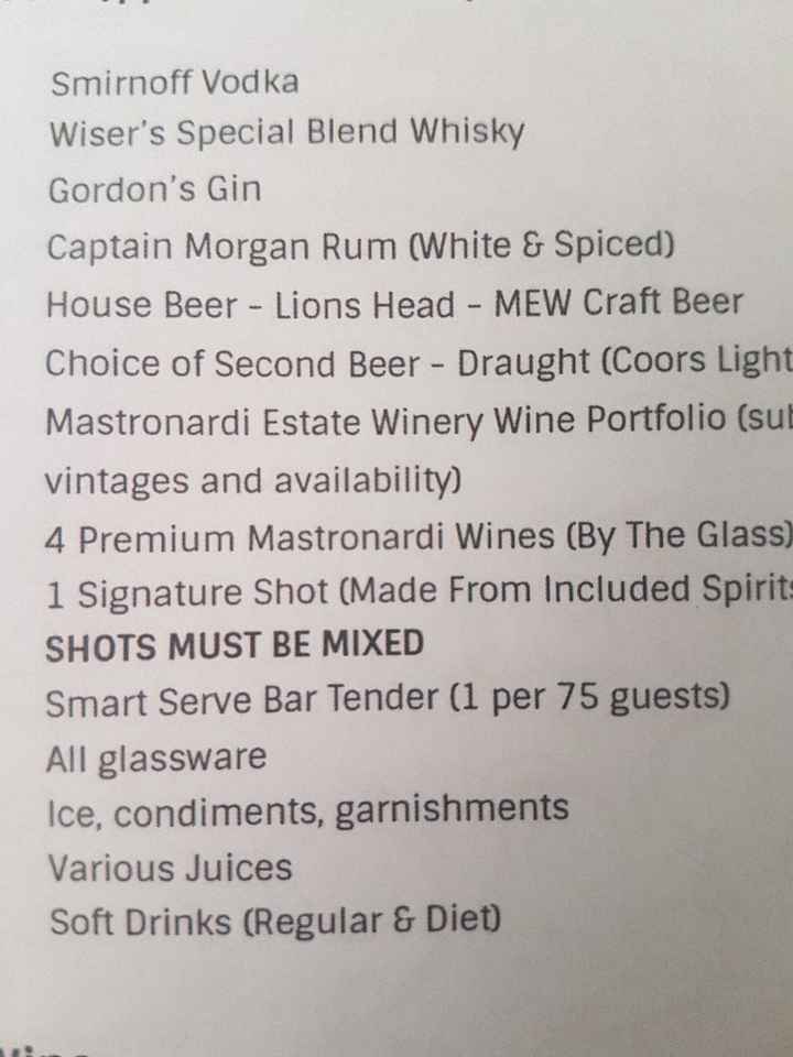 Signature Drink Dilemma - 1