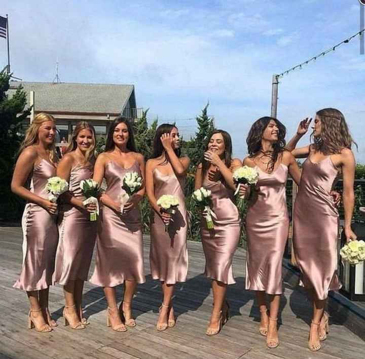 Long or short bridesmaids dresses in 2023? - 1