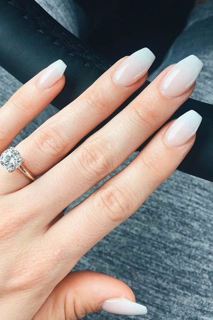 Show me your wedding day nail inspiration! 1