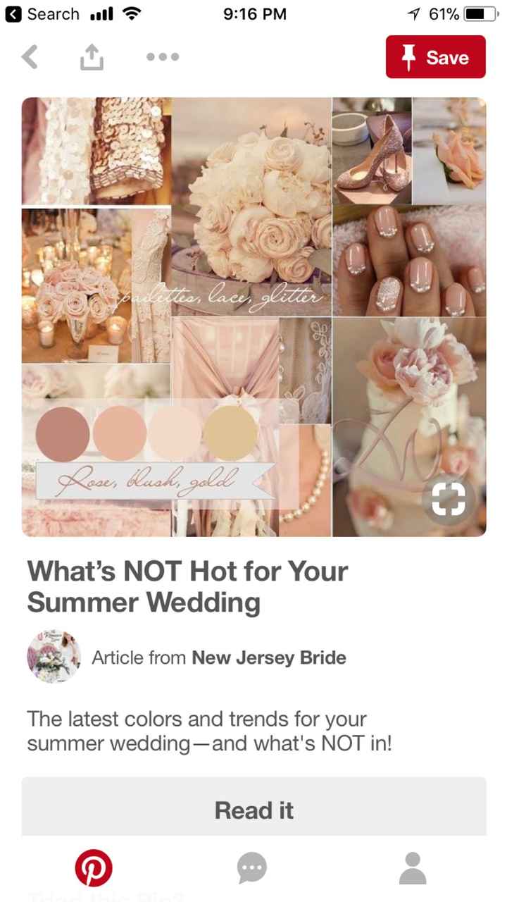  Show us your wedding decor colours! Or inspiration! - 1