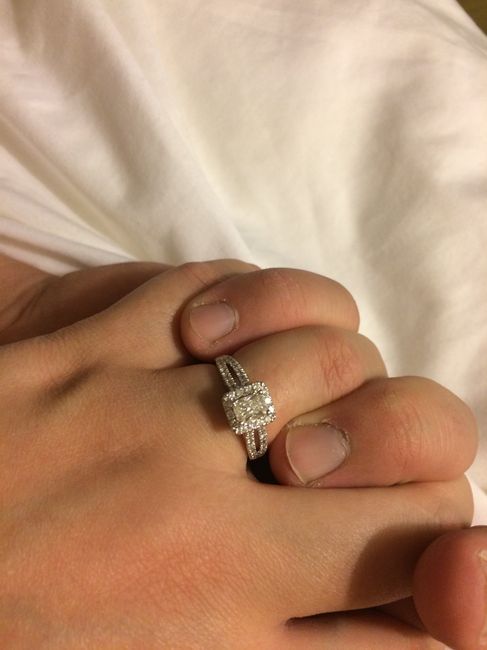 Proposal stories and show us that bling! 12