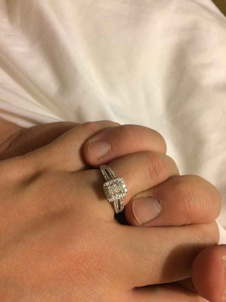 Proposal stories and show us that bling! - 1