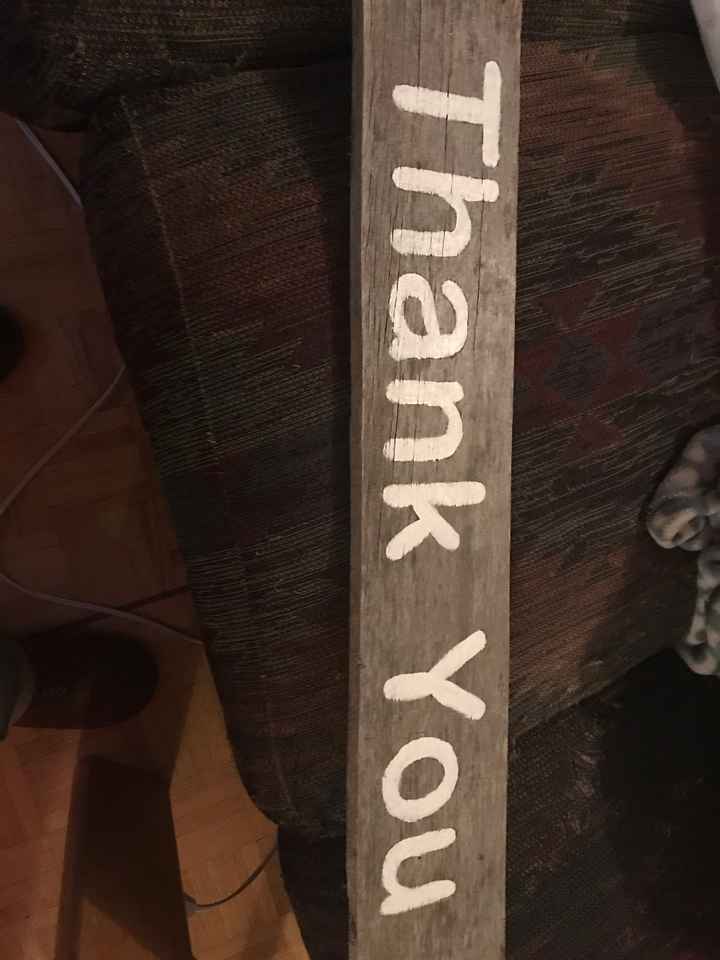 Wedding signs - 1