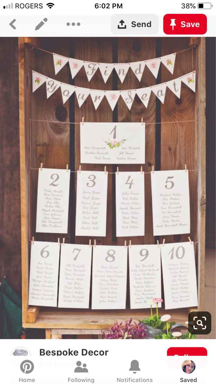 Seating chart paper - 1