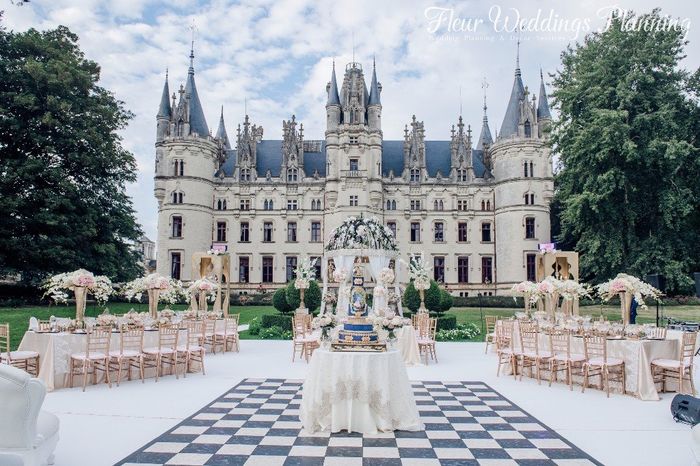 Wedding at Loire Valley, a Destination in a French Chateau