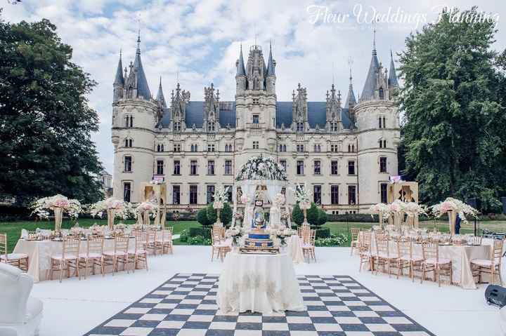 Wedding at Loire Valley, a Destination in a French Chateau