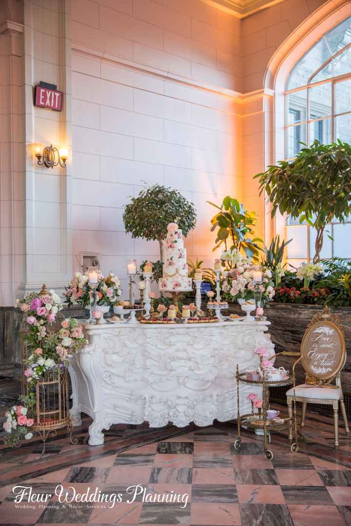 Sweet Table & Wedding Cake