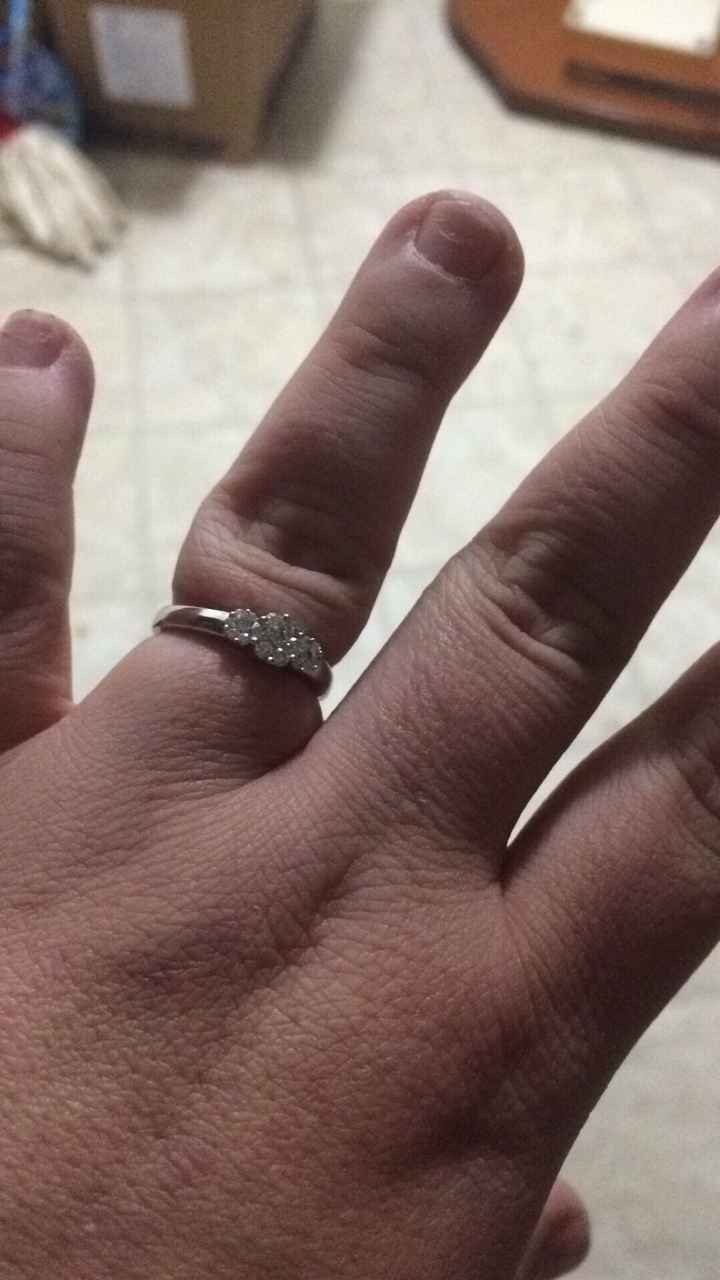 Engagement Rings with Unique features/hidden gems - 1