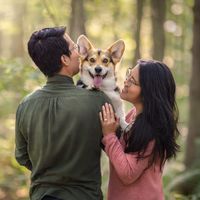 He hijacked our pupper's photoshoot...