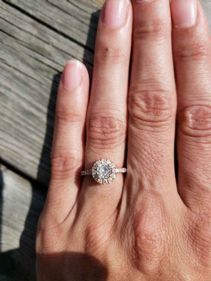 Who is rocking a custom designed ring? - 1