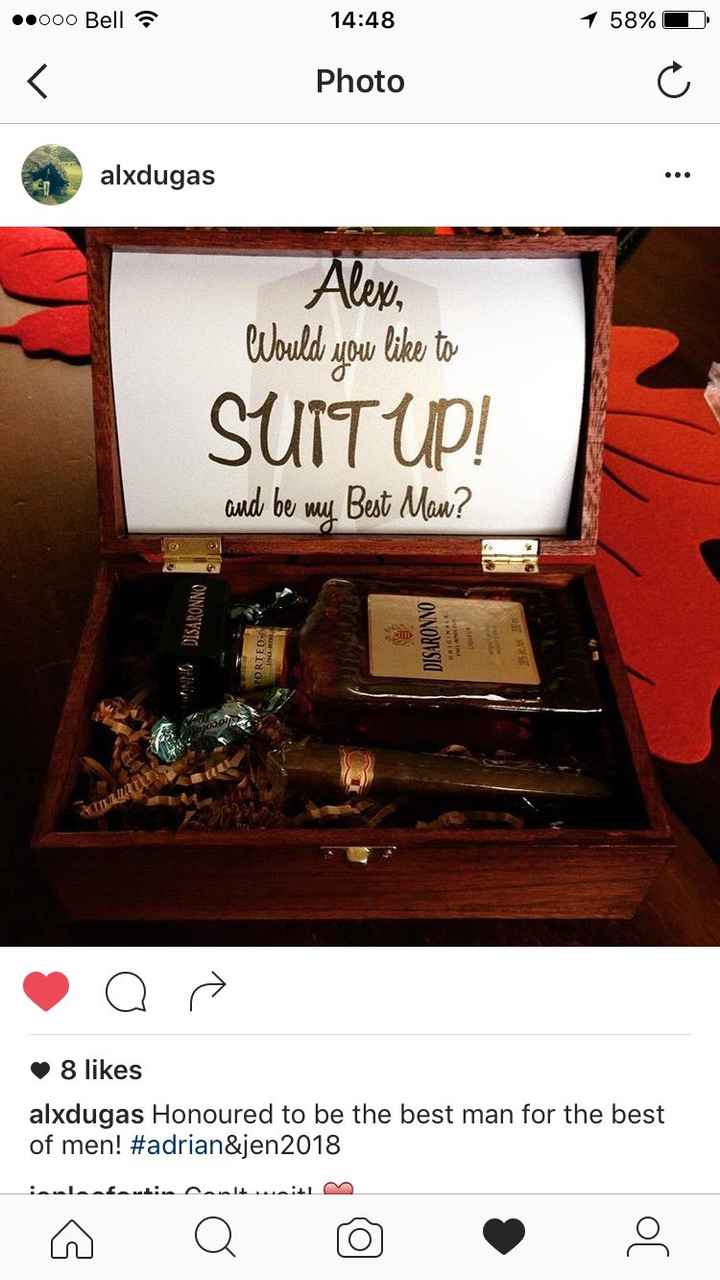 Groomsmen boxes