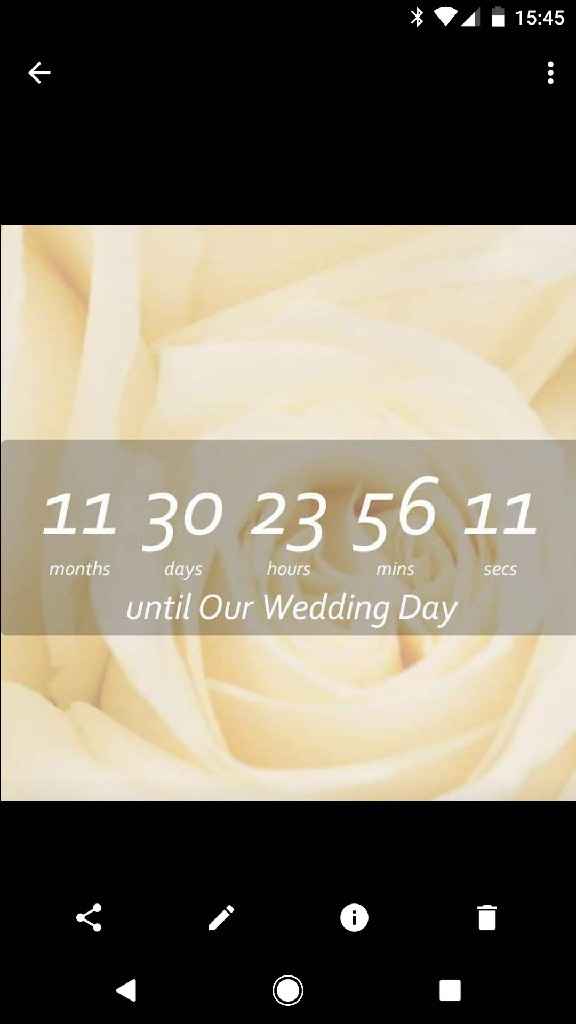 Less than a year! - 1