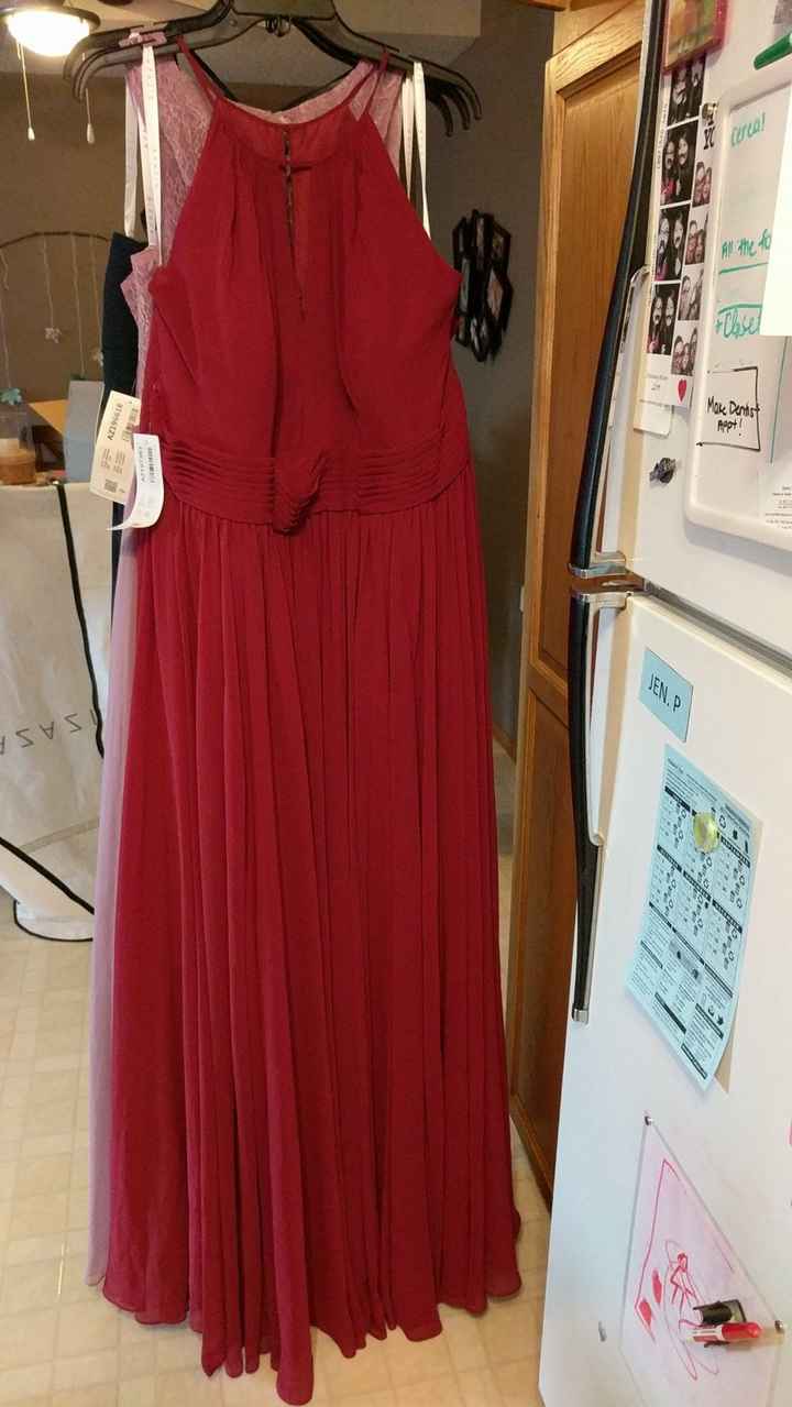 Azazie sample dress #1