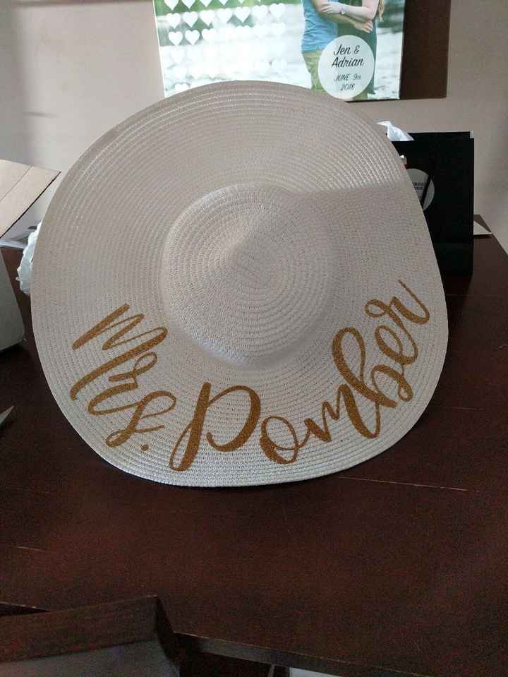 Honeymoon Sun hat