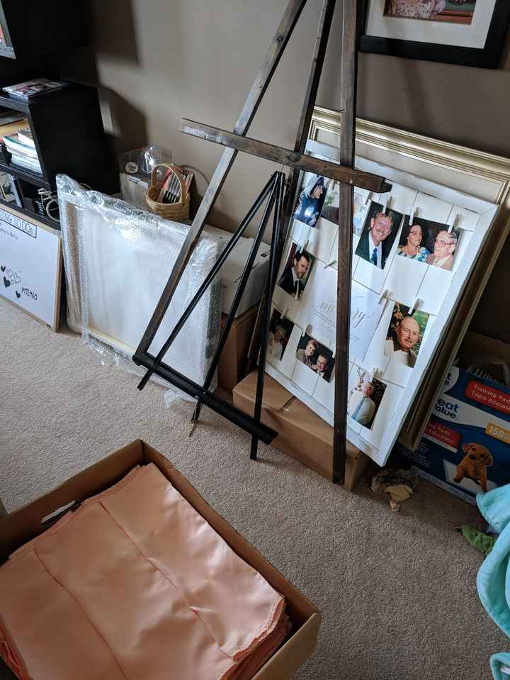 Wedding items everywhere
