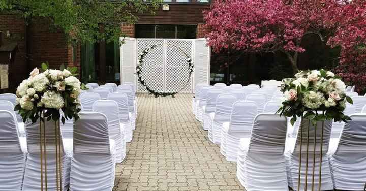 Floral hoop