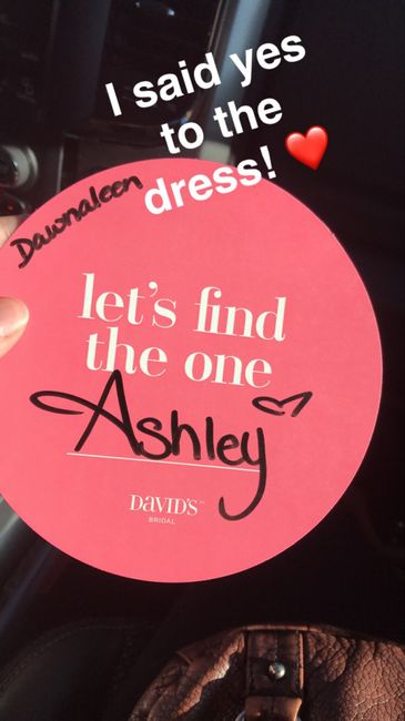 Wedding dress shopping 1