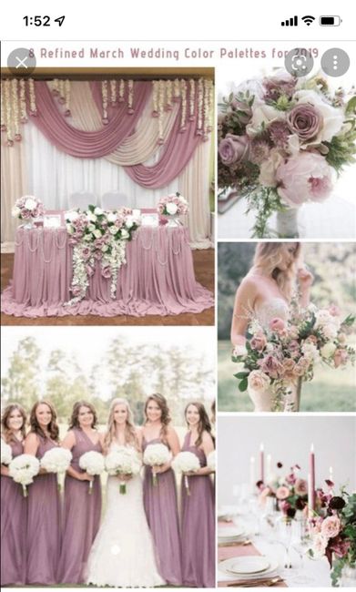 How many colours in your wedding colour palette? - 1