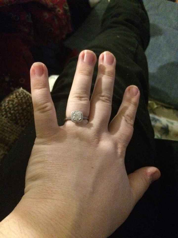 Show off your diamond ring! - 2