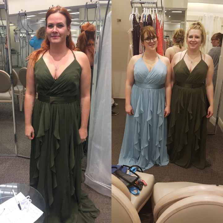 So excited about the bridesmaid dresses!!
