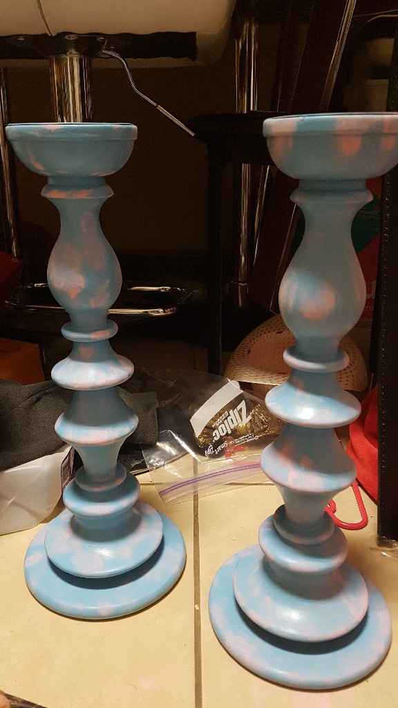  diy 1950s Fallout Candle Holders - 4