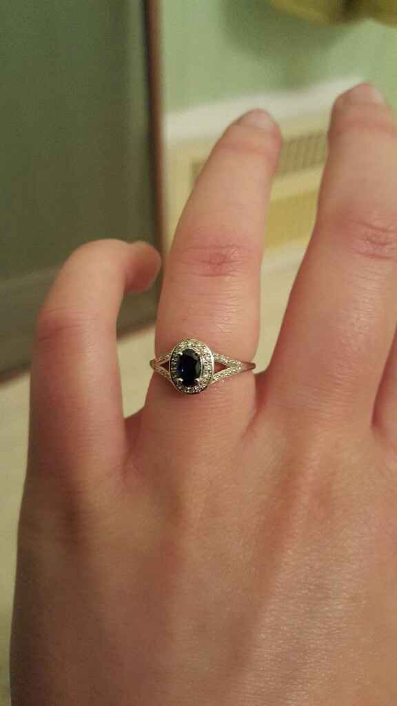 Engagement Rings with Unique features/hidden gems - 1
