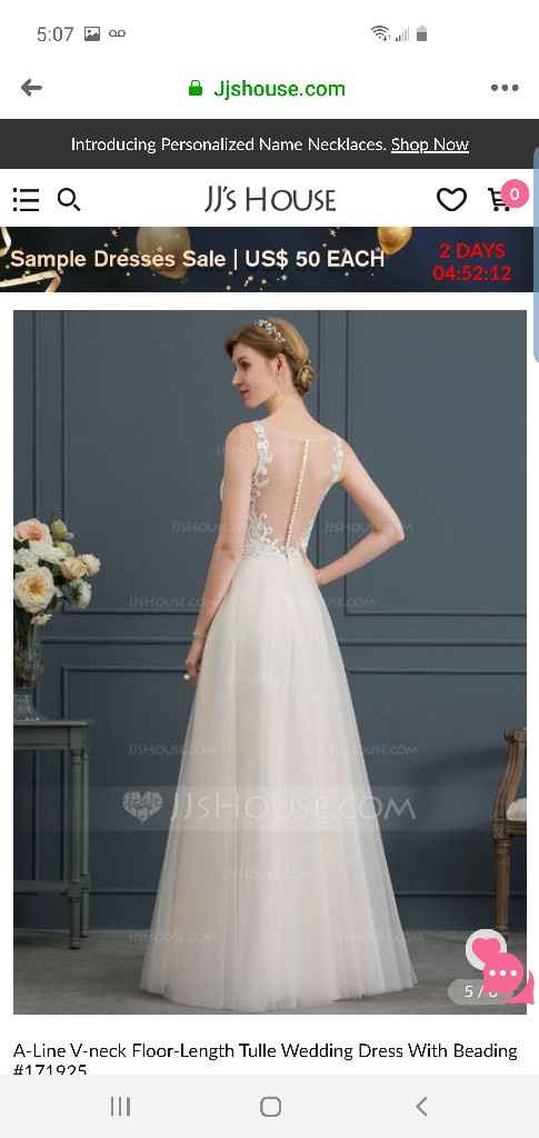 Ordered my dress! - 2