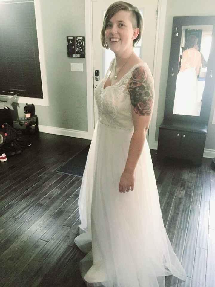 Wedding dress arrived ☺️ - 1