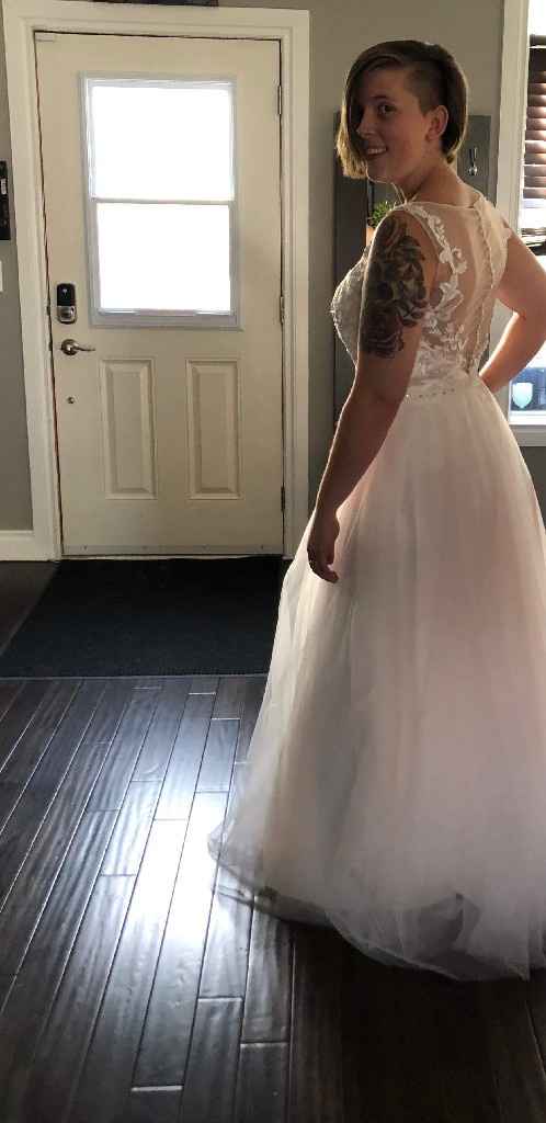 Did you match your wedding dress style to your venue? - 2