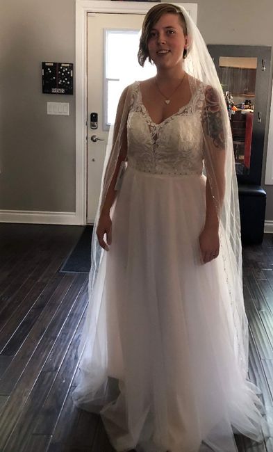 Wedding dress arrived ☺️ - 5