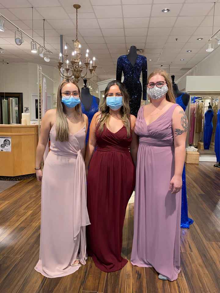 Bridesmaid Colour Scheme - 1