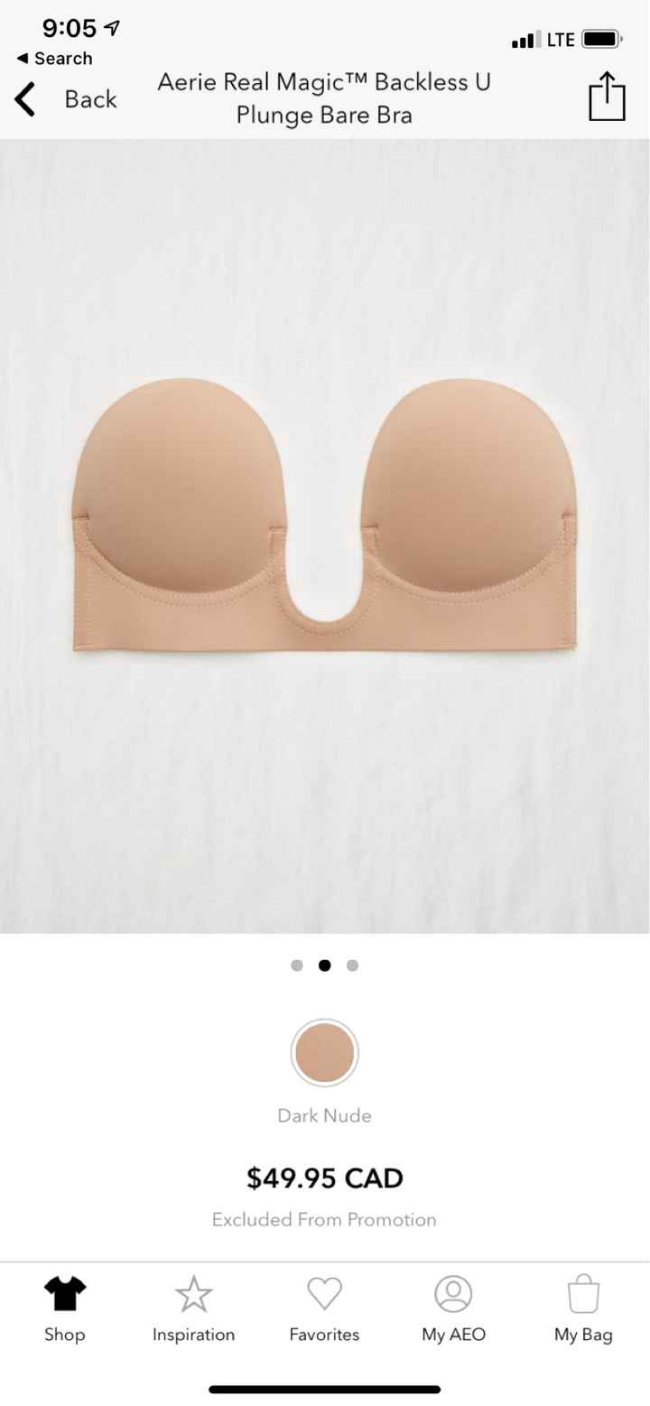 Stick on bras - 1
