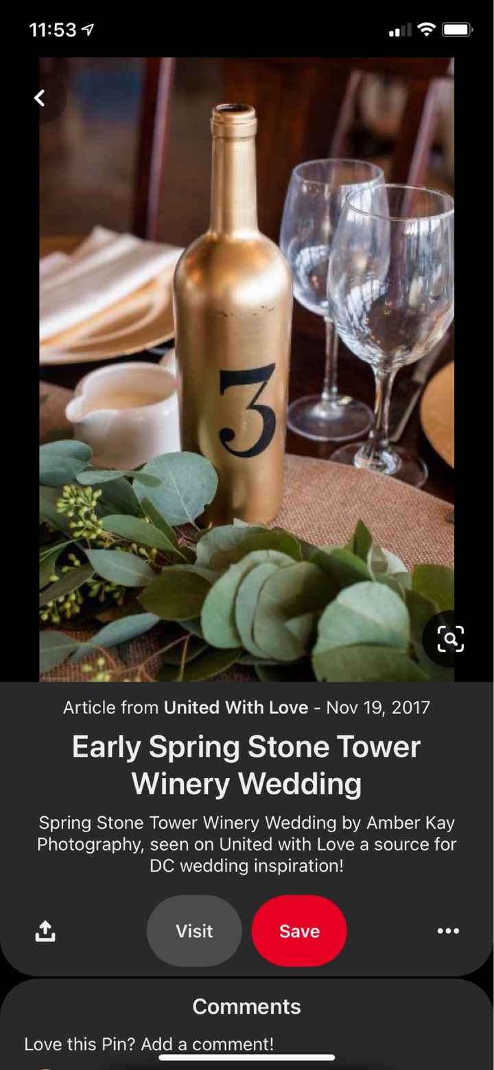 diy Table Numbers - 1