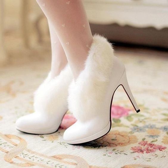 Winter wedding shoes 1