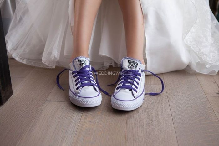 What do your wedding day shoes look like? 1