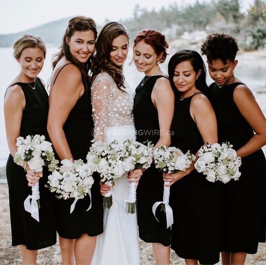 Favourite Black Bridesmaids Dresses? 2