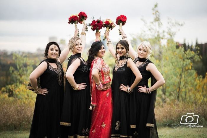 Favourite Black Bridesmaids Dresses? 3