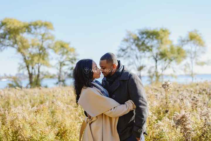 couple engagement shoot