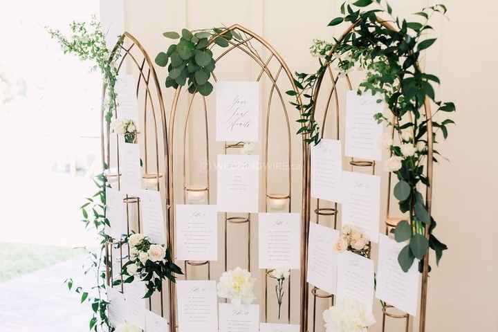 elegant seating chart