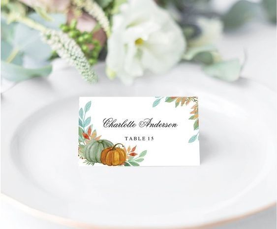 Favourite Fall Place Card? 1