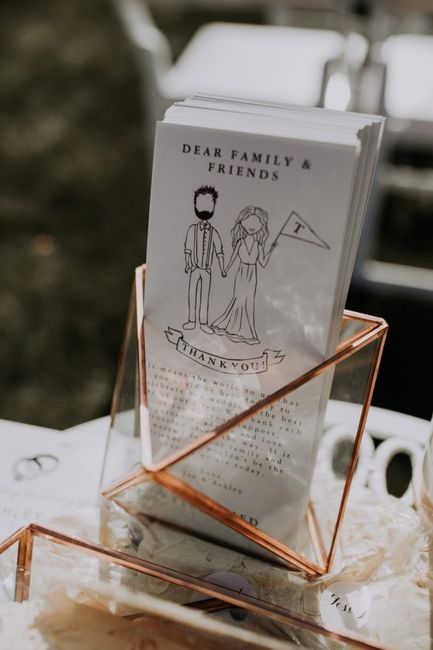 Ceremony programs - are they a must-do? 1