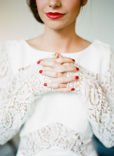 Wedding Day Nails - Colourful, Neutral, Glittery? 3