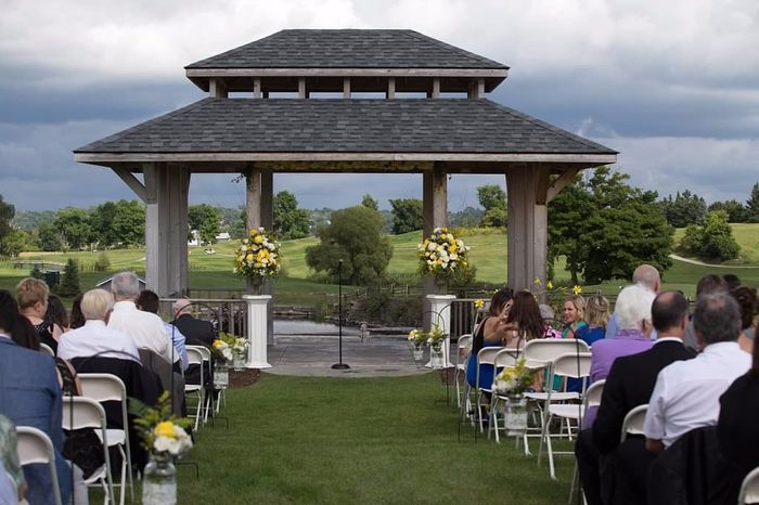 Photo of ceremony space