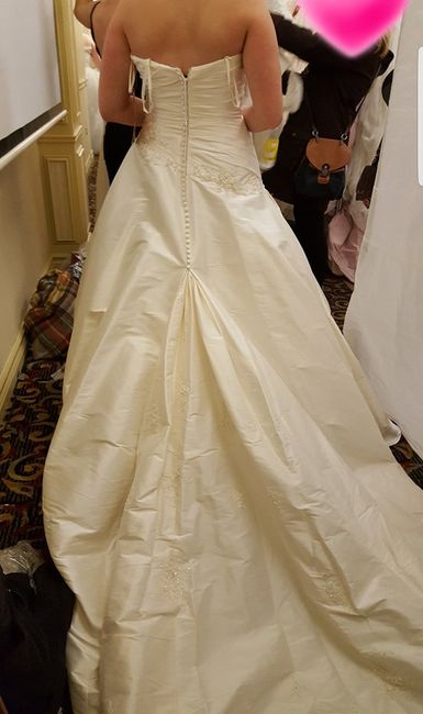 back of dress