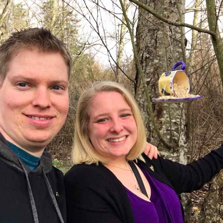 Teacup Birdfeeders